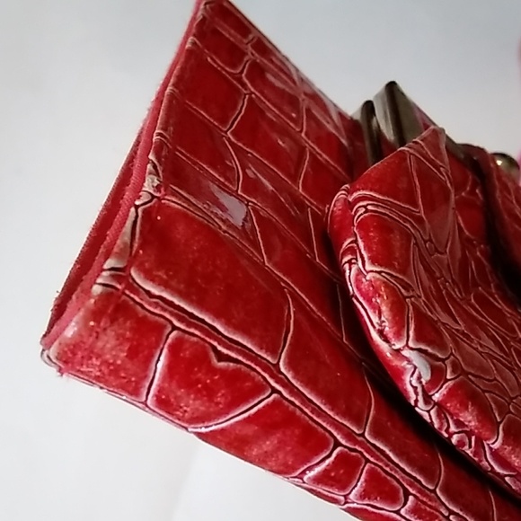 Red Women's Wallet Bag - Picture 8 of 9